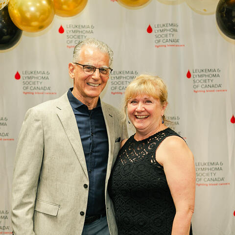 Two attendees are photographed at the 2025 BC Grand Finale, Vancouver Art Gallery. 